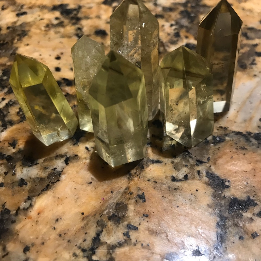 Natural Yellow Citrine Quartz 💎